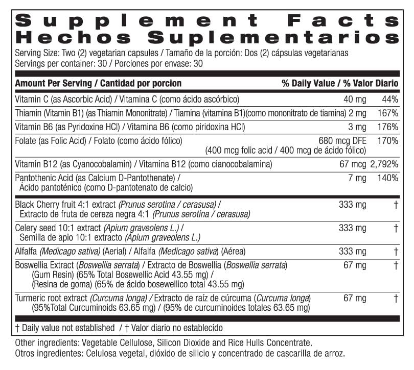 Bio Nutrition Urilow Urinary Tract Health - 60 Vegetarian Capsules - image 6