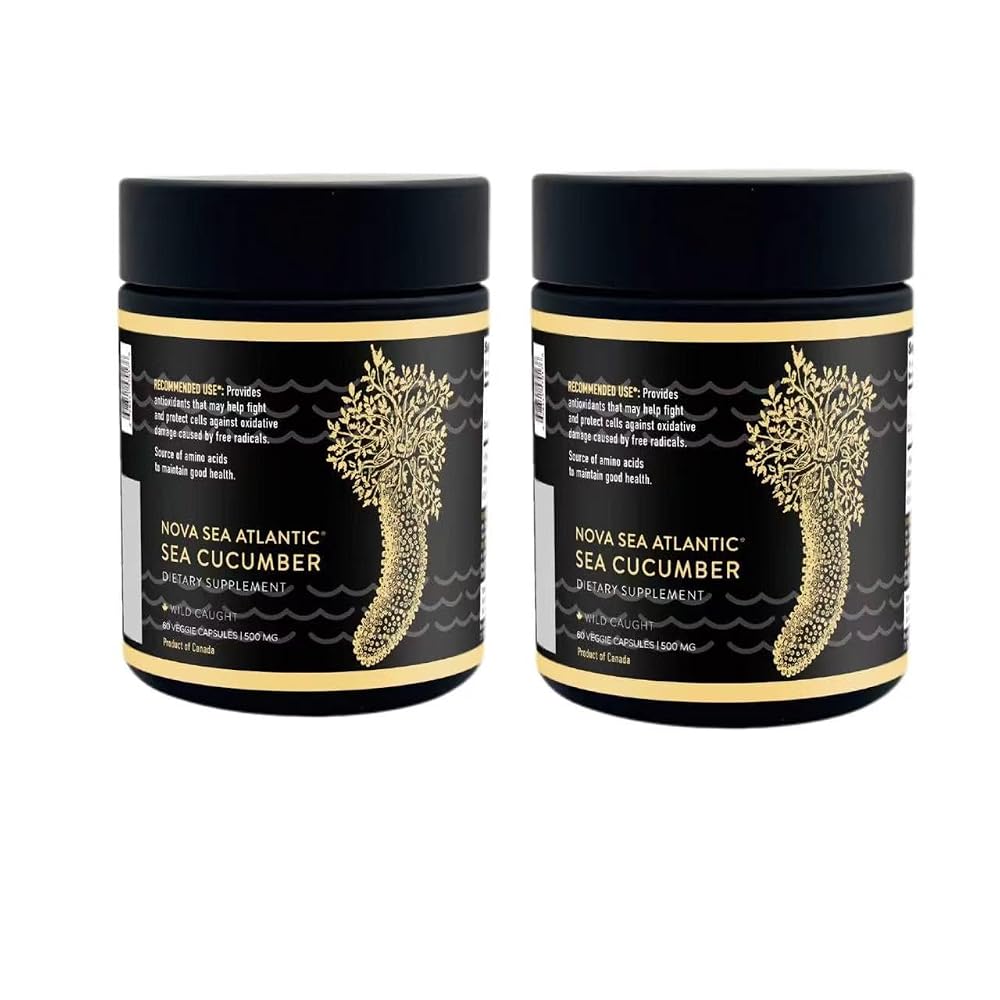 Nova Sea Atlantic Wild Caught Sea Cucumber Capsules - 120 Count