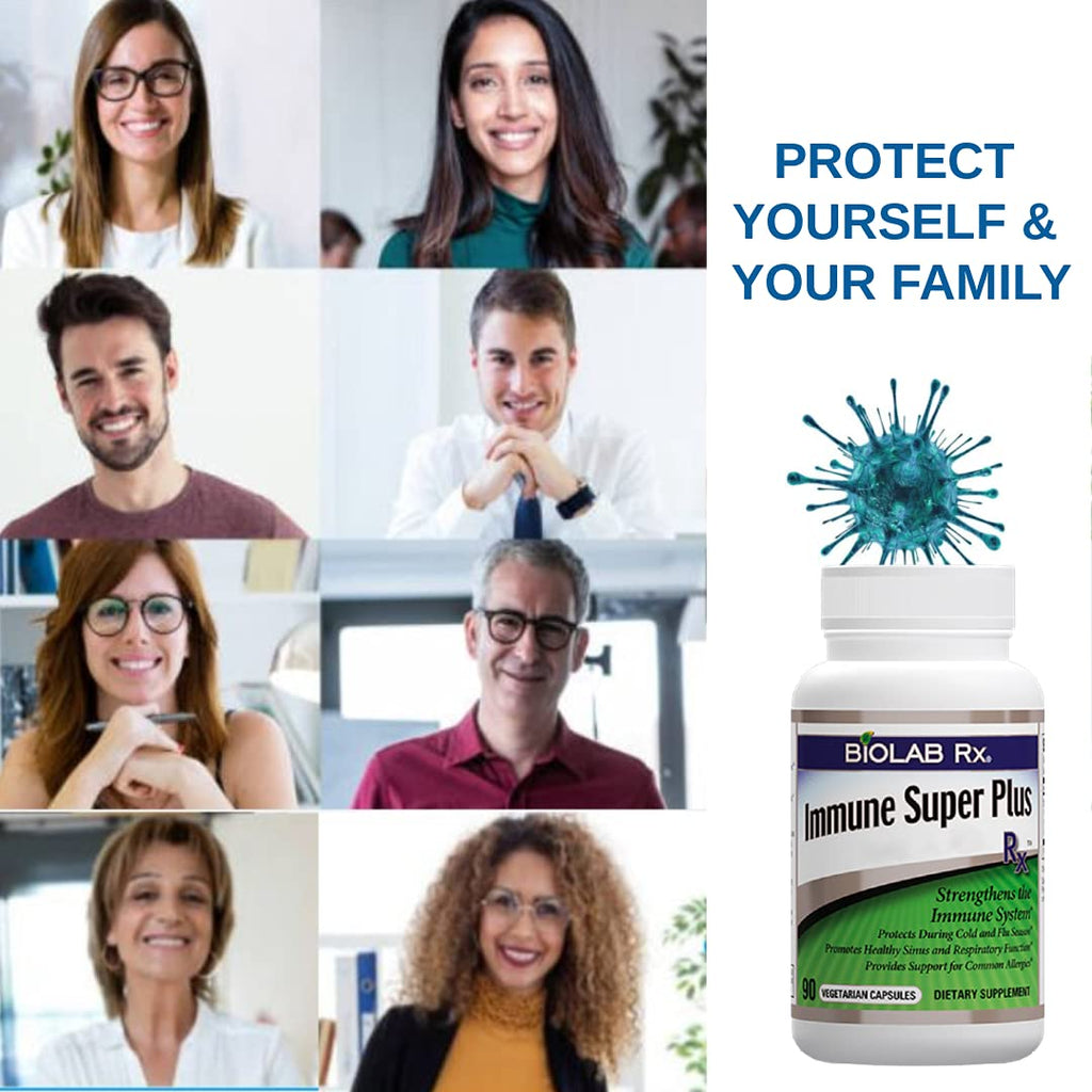BioLab Rx Immune Super Plus Rx Immune Support - 90 Vegetarian Capsules - image 7