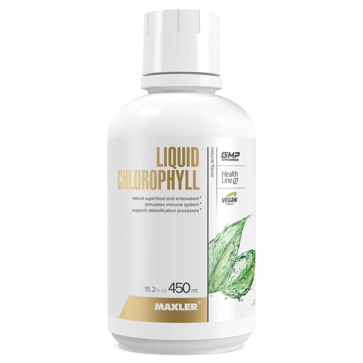Maxler Chlorophyll Liquid - Vegan Liquid Chlorophyll - 15.2 fl oz