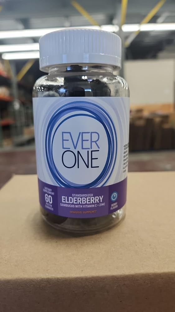 Ever One Sambucus Elderberry Gummies with Vitamin C and Zinc - 60 Gummies - image 7