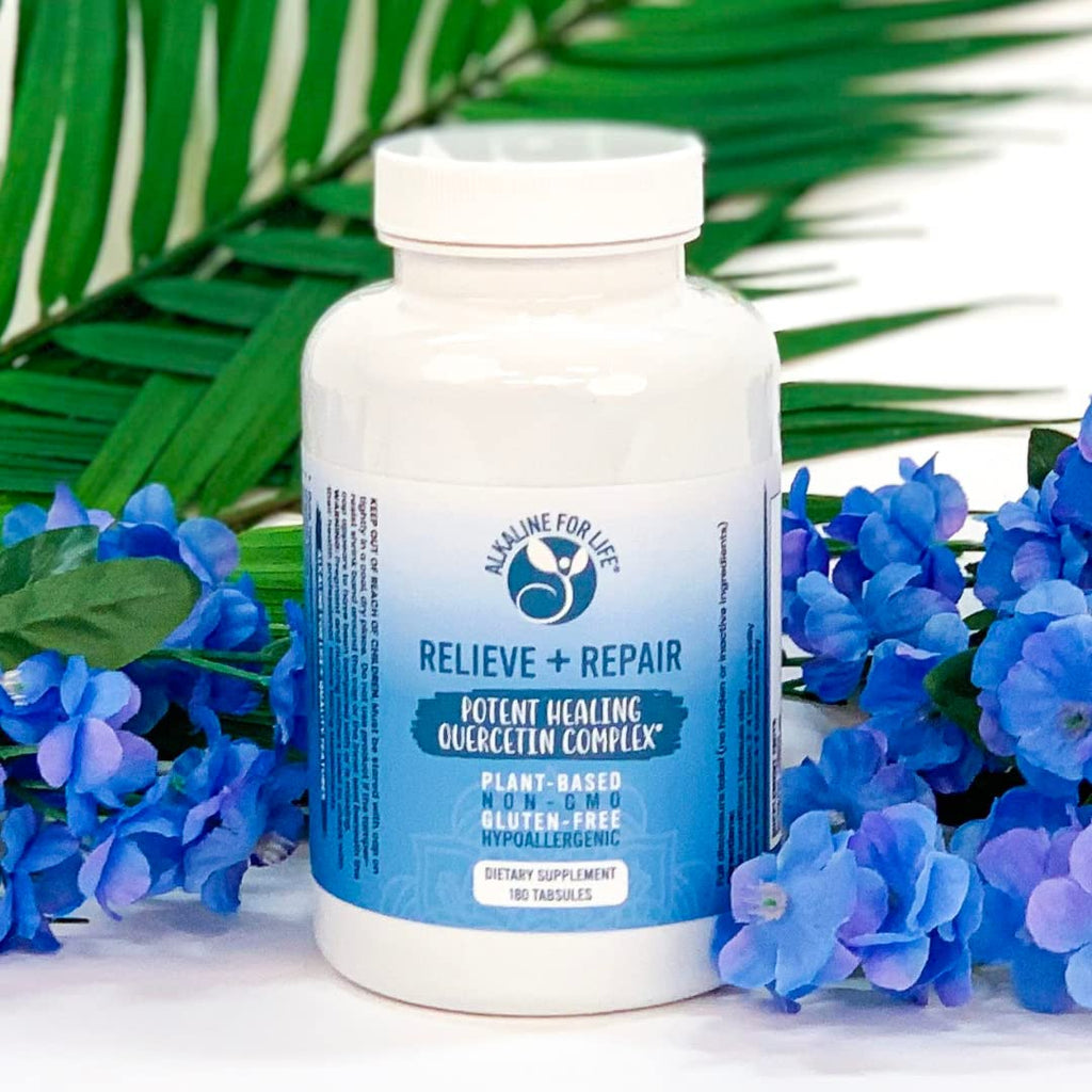 Alkaline for Life Relieve + Repair Quercetin Antioxidant Complex