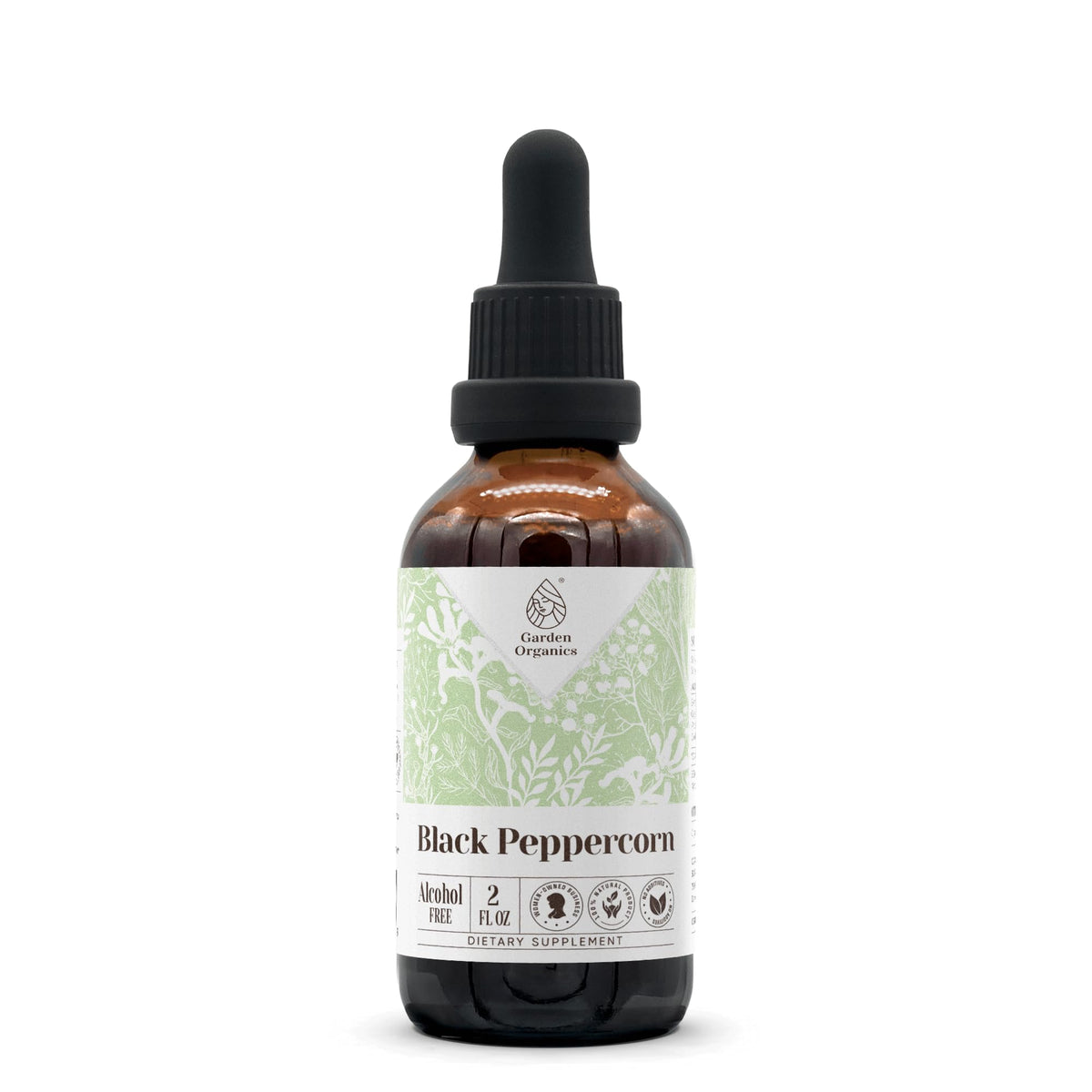 Garden Organics Black Peppercorn Alcohol-Free Natural Tincture Extract