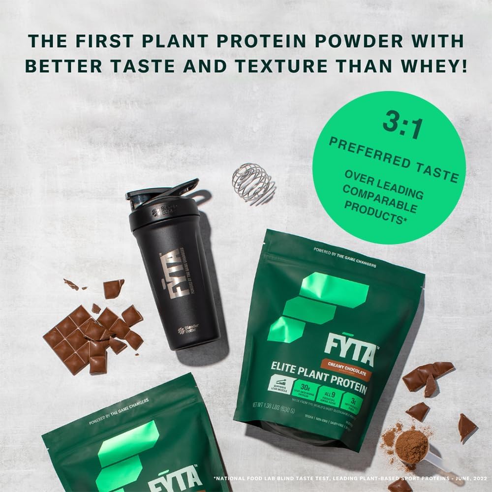 FYTA Vegan Protein Powder - Plant Based Protein Powder with Better