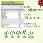 Generic Plant Based Collagen Powder Builder with Hyaluronic Acid - 210g - image 6