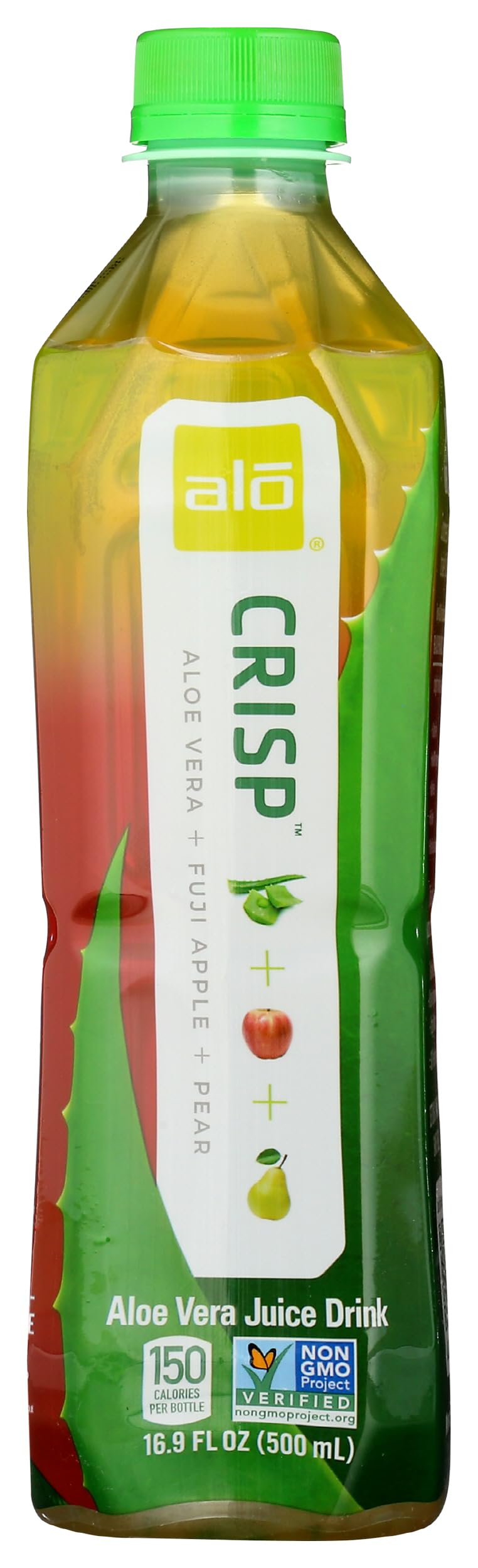 ALO Juice Aloe Vera Crisp Fuji Apple Pear - 16.9 Fl Oz