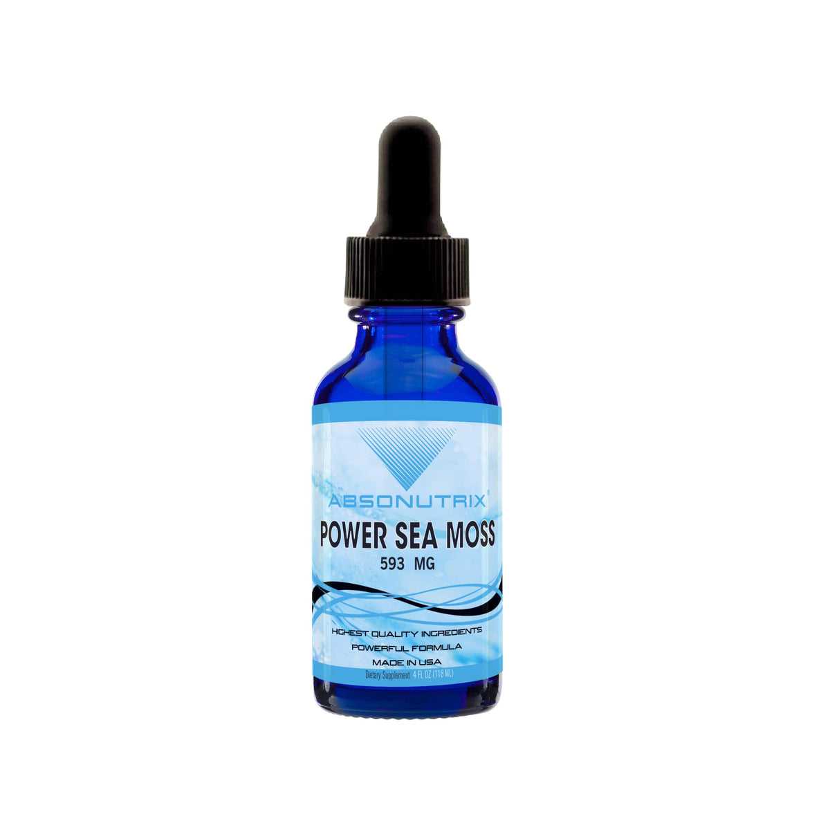 Absonutrix Power Sea Moss with Burdock Root Extract - 4 Fl Oz
