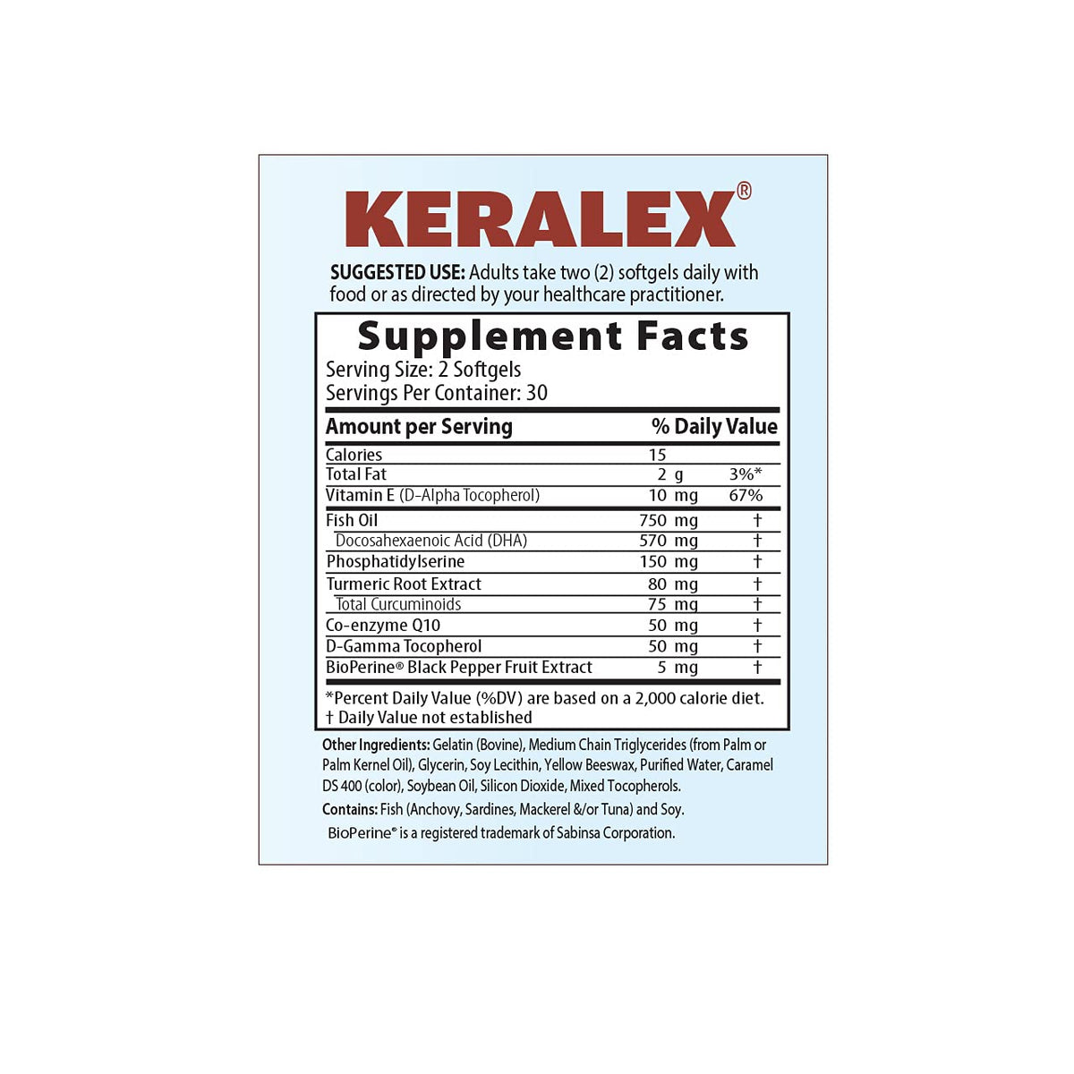 Medix Select Keralex Brain Health Formula