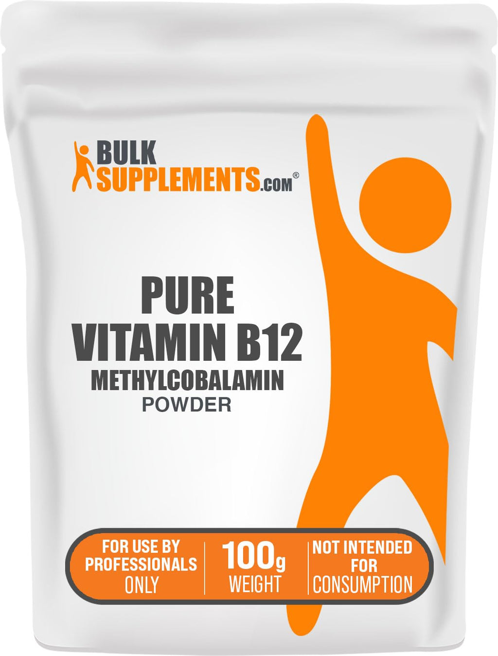 BulkSupplements.com Pure Methylcobalamin (Vitamin B12) Powder