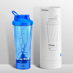 VOLTRX Premium Electric Protein Shaker Bottle, 24 oz - Blue - image 6