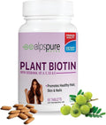 Biotin Supplements for Hair Growth, Strong Nails & Glowing Skin - 60 Tablets