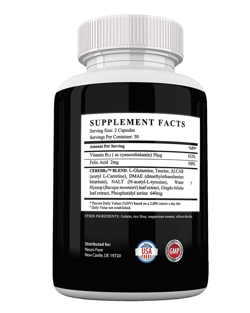Neurofuse Focus & Memory Nootropic - 60 Capsules - image 3