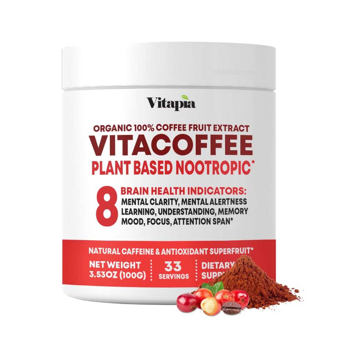 Vitapia Vitacoffee Coffee Fruit Powder for Energy & Focus - 100g