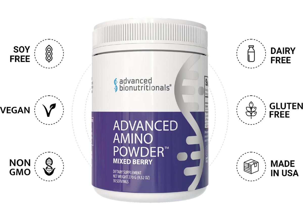 Advanced Bionutritionals Advanced Amino Powder - 30 Servings - image 5