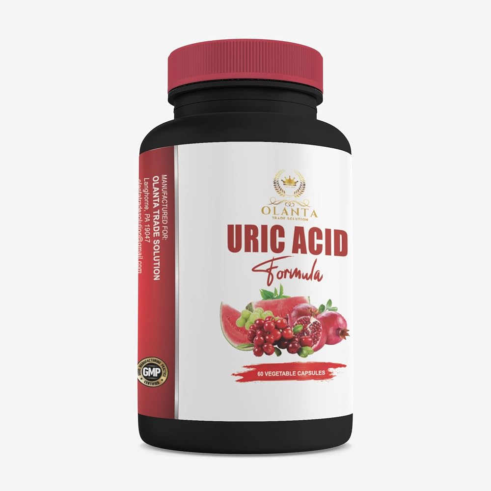 Generic Natural Uric Acid Complex Joint Support - 120 Capsules - image 5