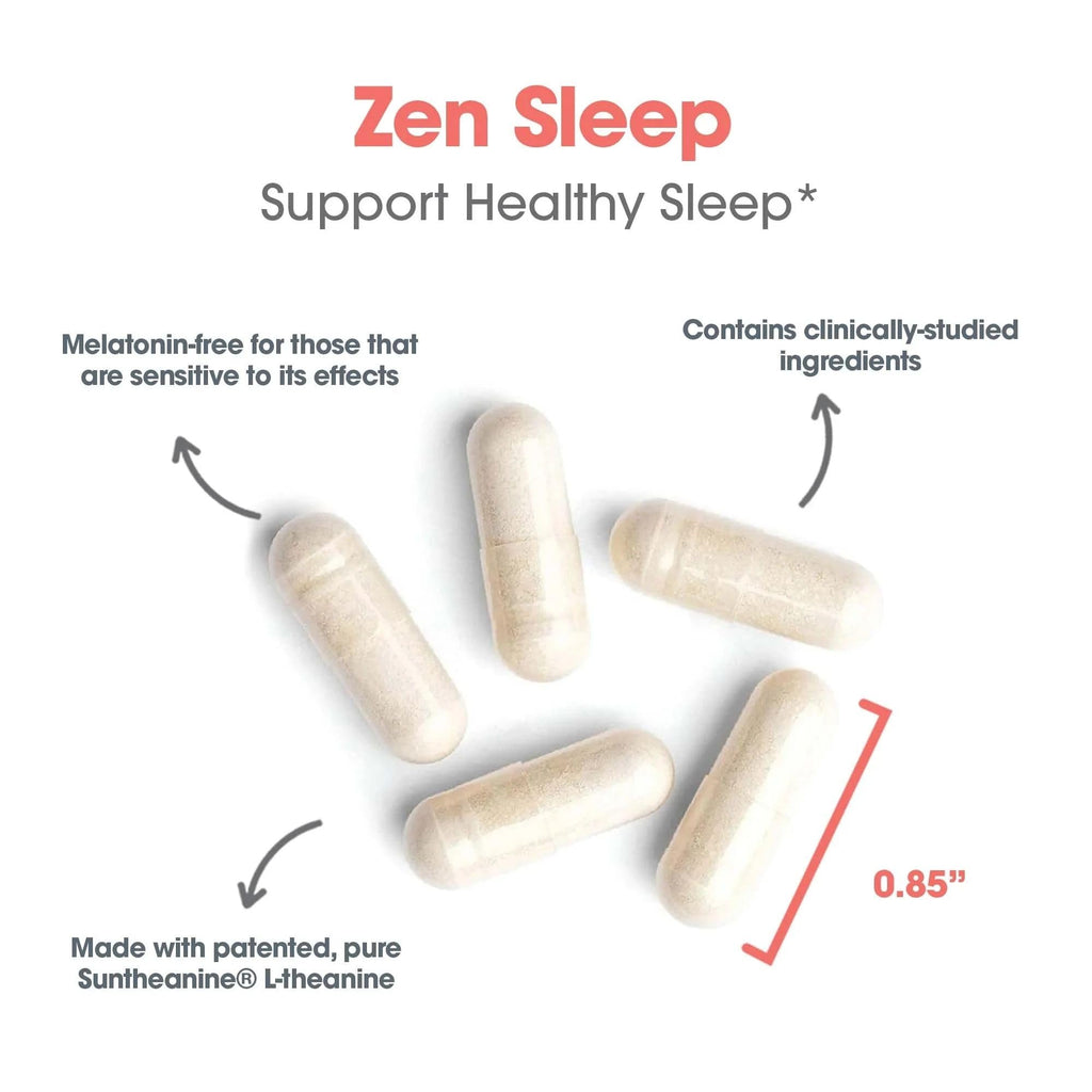 Allergy Research Group ZenMind Nighttime GABA 550 mg - 60 Capsules - image 5