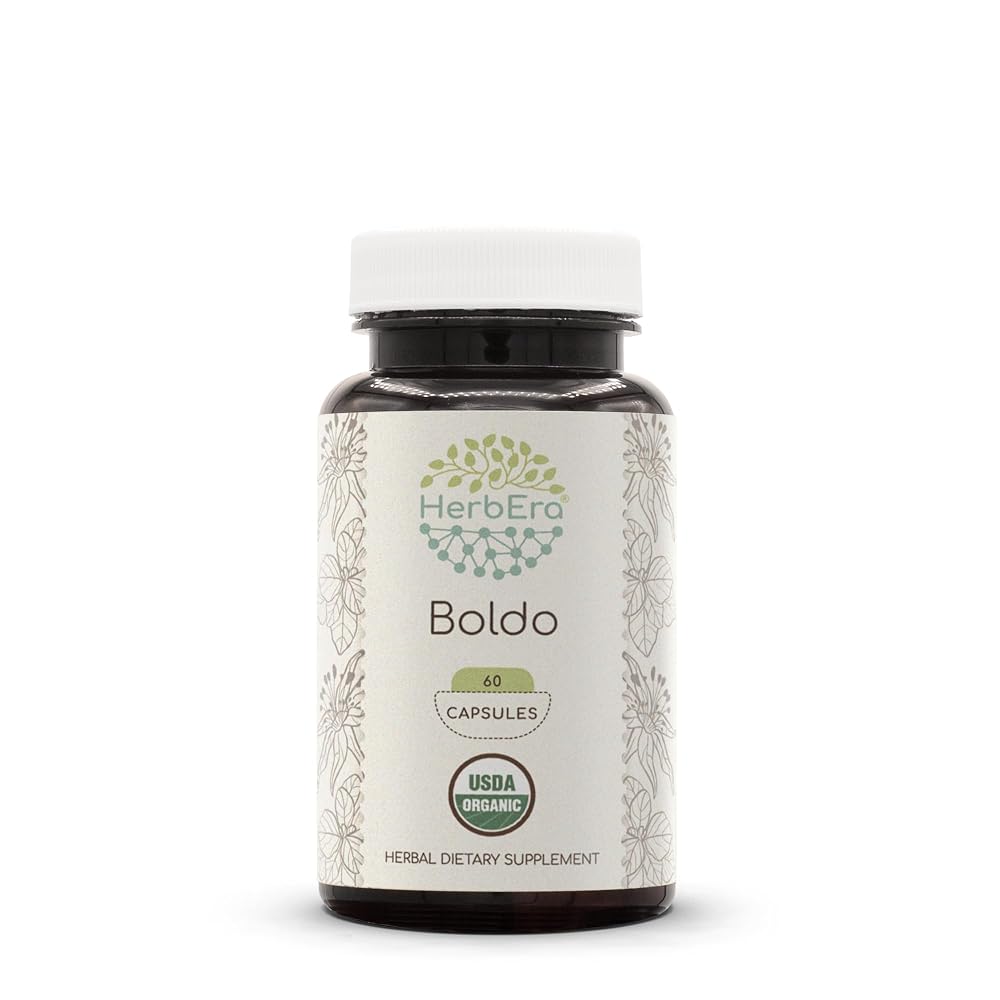 HerbEra Boldo USDA Organic Capsules