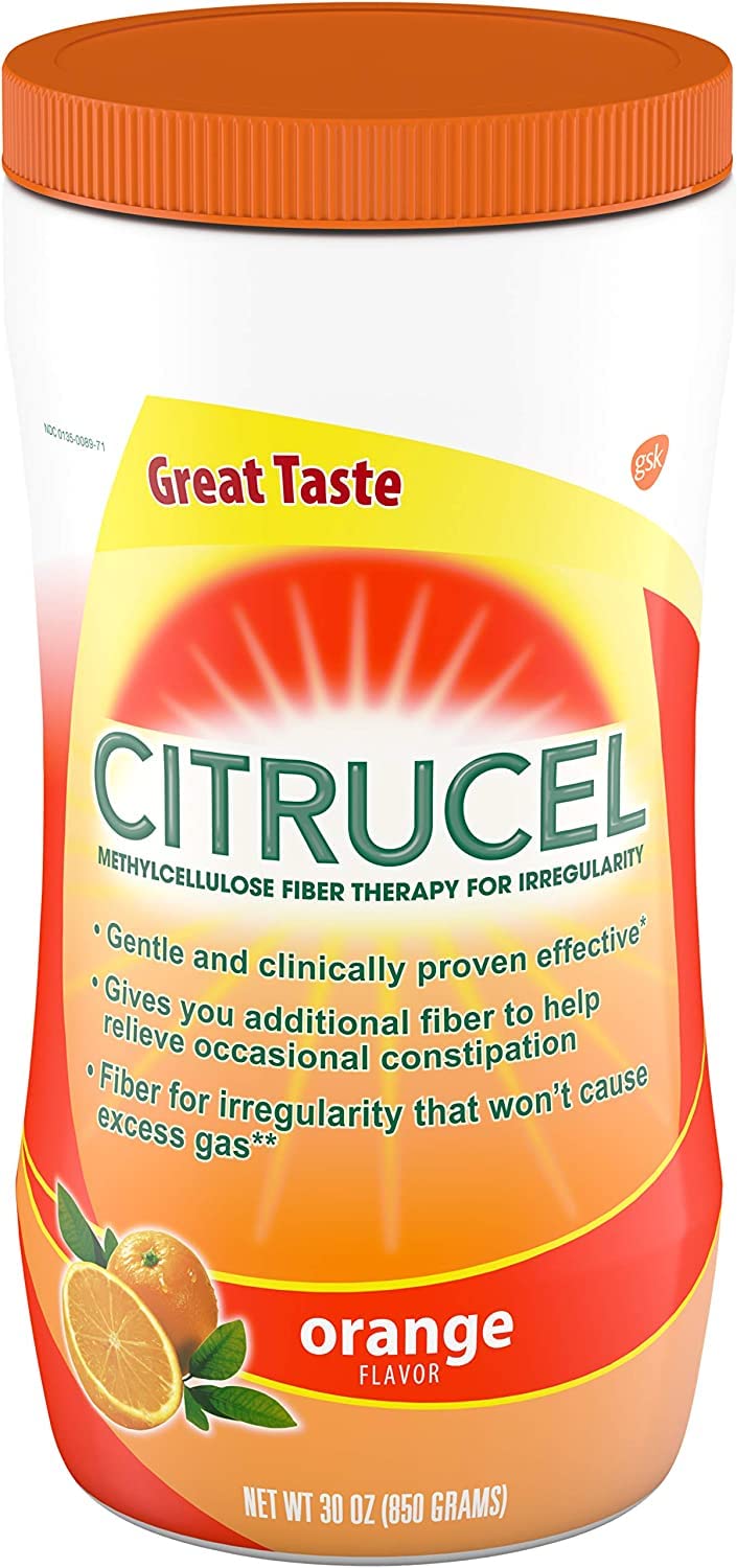Citrucel Powder Orange Flavor Fiber Therapy for Occasional - image 7