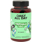Daily All Day Triphala Tablets 1:2:3 Ratio for Digestion - 120 Tablets