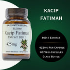 Barlowe's Herbal Elixirs Kacip Fatimah 100:1 Extract - 60 Vegan Capsules - image 4