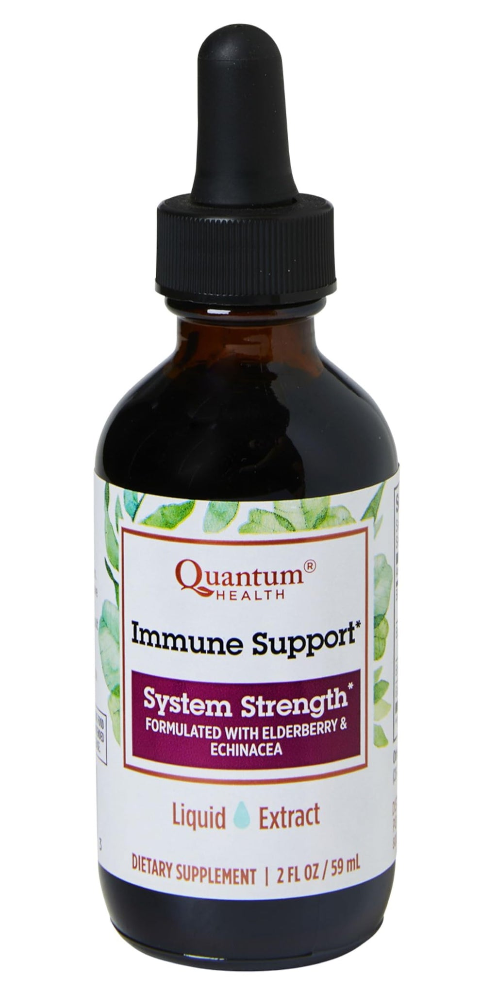 Quantum Health Elderberry 700 mg Immune Support Liquid Extract - 2 fl oz