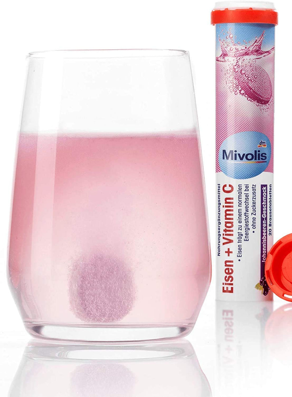 Mivolis Iron + Vitamin C Effervescent Tablets - 20 Count - image 4