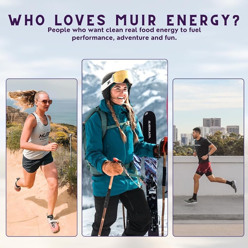 Muir Energy Blueberry Bergamot Real Food Energy Gel - 10 Count - image 7