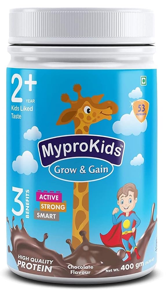 Generic Sport Nutrition Protein Drink Powder Kids Grow and Gain - 400g