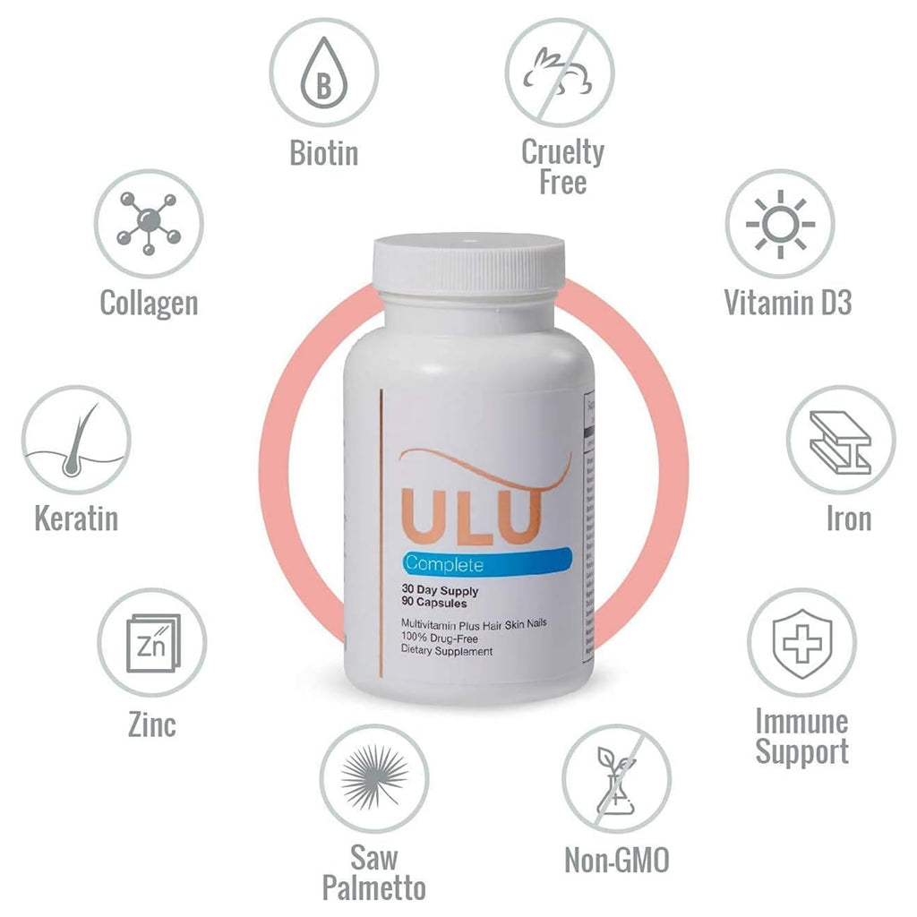 ULULIFE Hair Growth Vitamins for Men & Women - Advanced Multivitamin