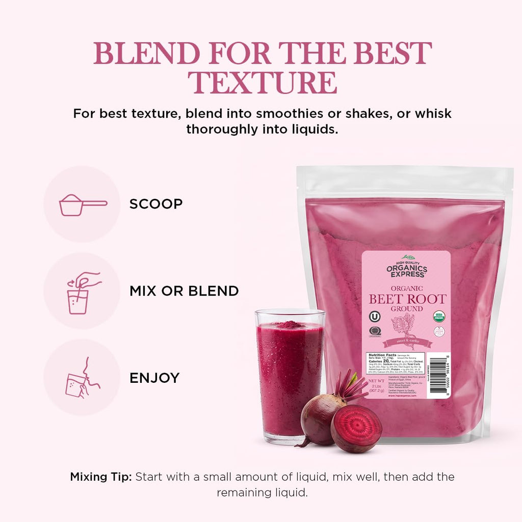 HqO Organic Beetroot Powder - 34 oz - image 7
