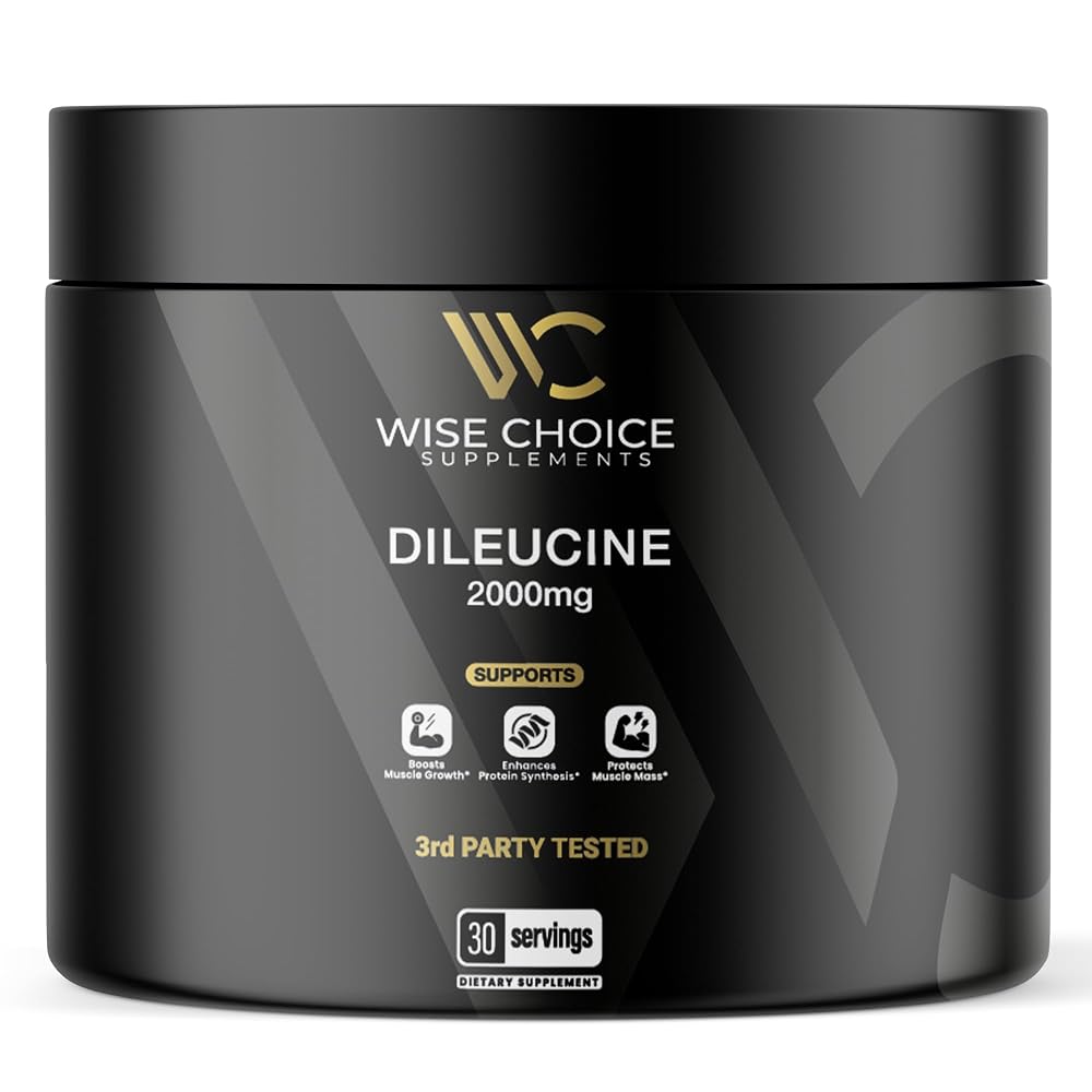 Wise Choice Dileucine Peptide Powder for Muscle Growth - 30 Servings