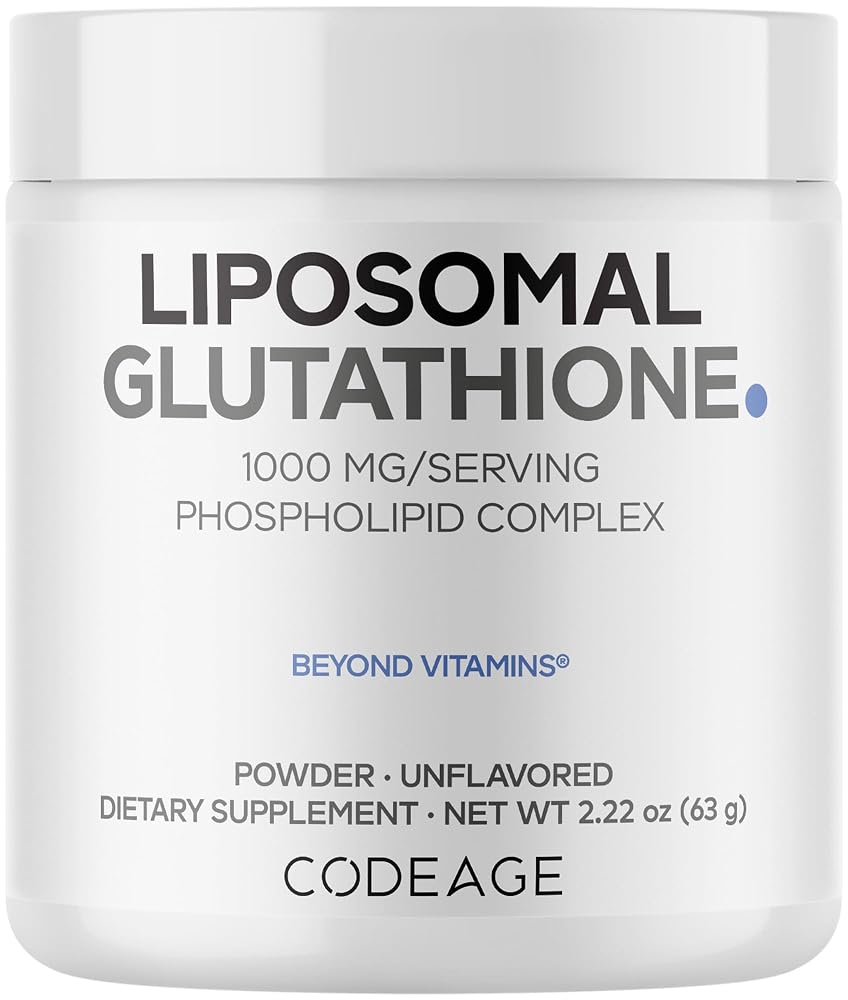 Codeage Liposomal Glutathione Powder, Reduced - 2.22 Oz