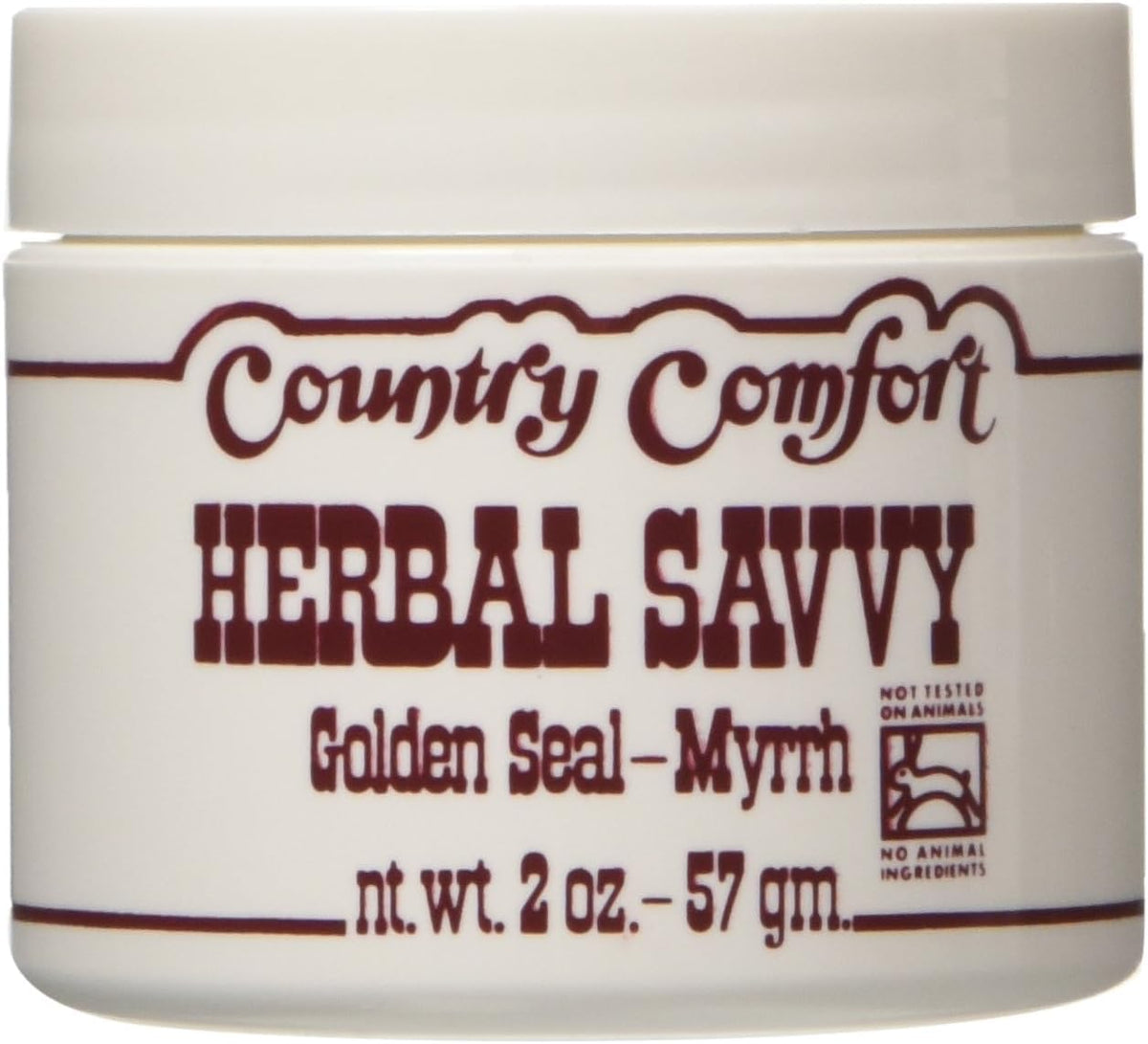 Country Comfort Herbal Savvy Golden Seal-Myrrh Salve - 2 Oz