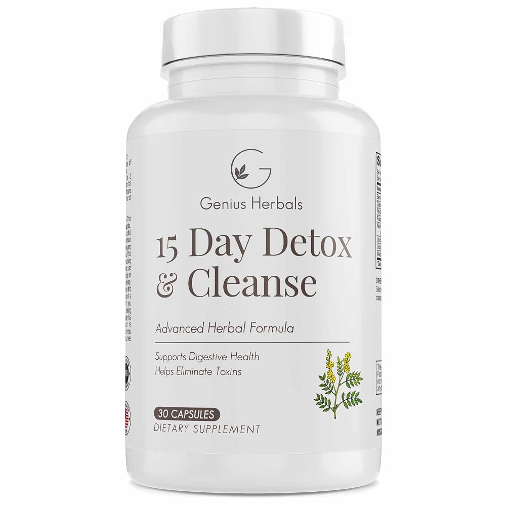 GENIUS HERBALS 15 Day Detox and Cleanse