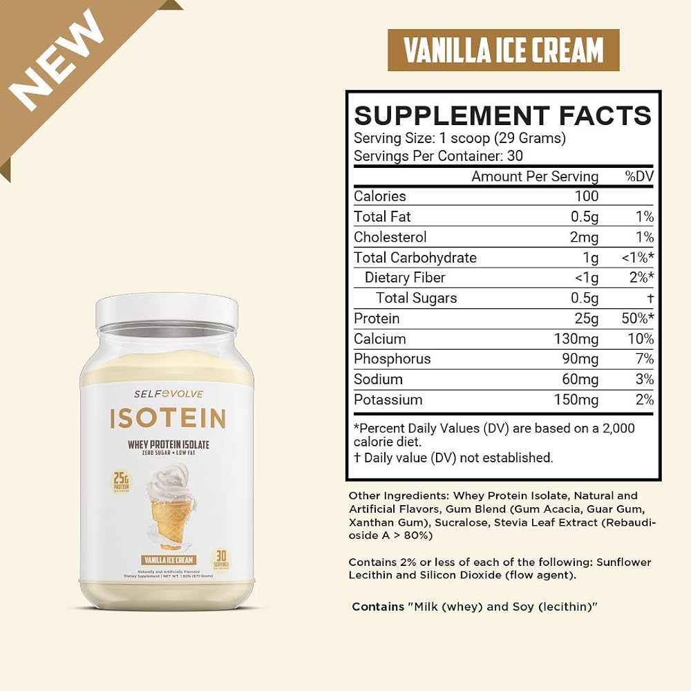 selfevolve Isotein Isolate Protein Powder Supplement - 25g Protein - image 7