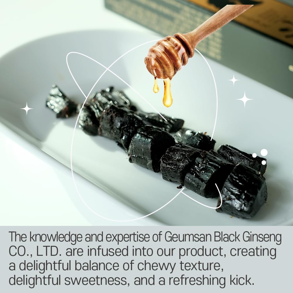 GeumHeuk Korean Black Ginseng Whole Root - 300g (10 Packs) - image 2