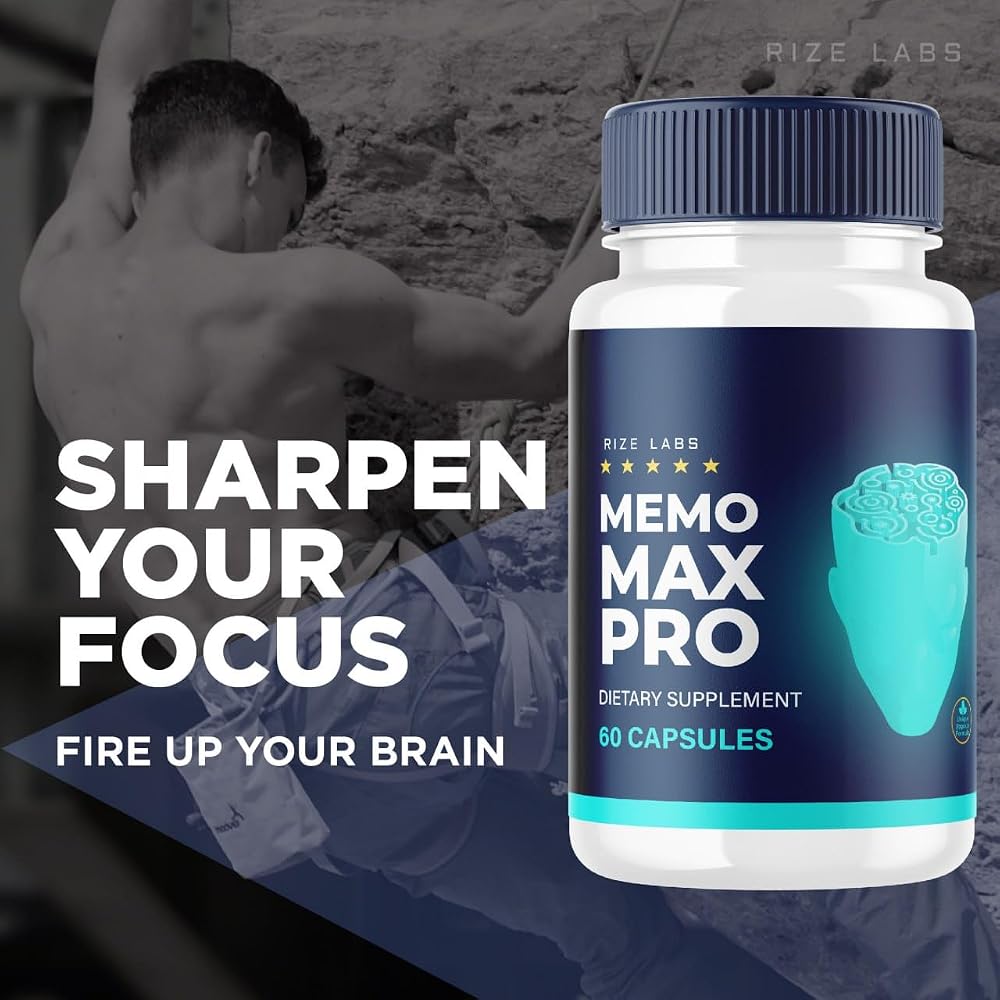 rize labs Memo Max Pro Brain Function Supplement - 60 Capsules - image 2