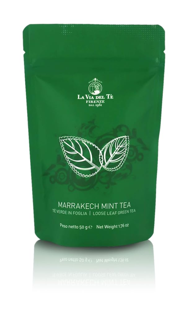 La Via del Te Marrakech Mint Tea Loose-Leaf Green Tea - 2 x 50g - image 2