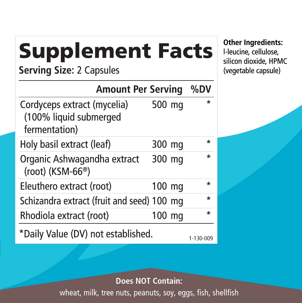 Pure Essence Labs Adrenal Stability Supplement - 30 Capsules - image 5