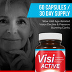 VisiActive Vision Support Supplement - 180 Capsules - image 2