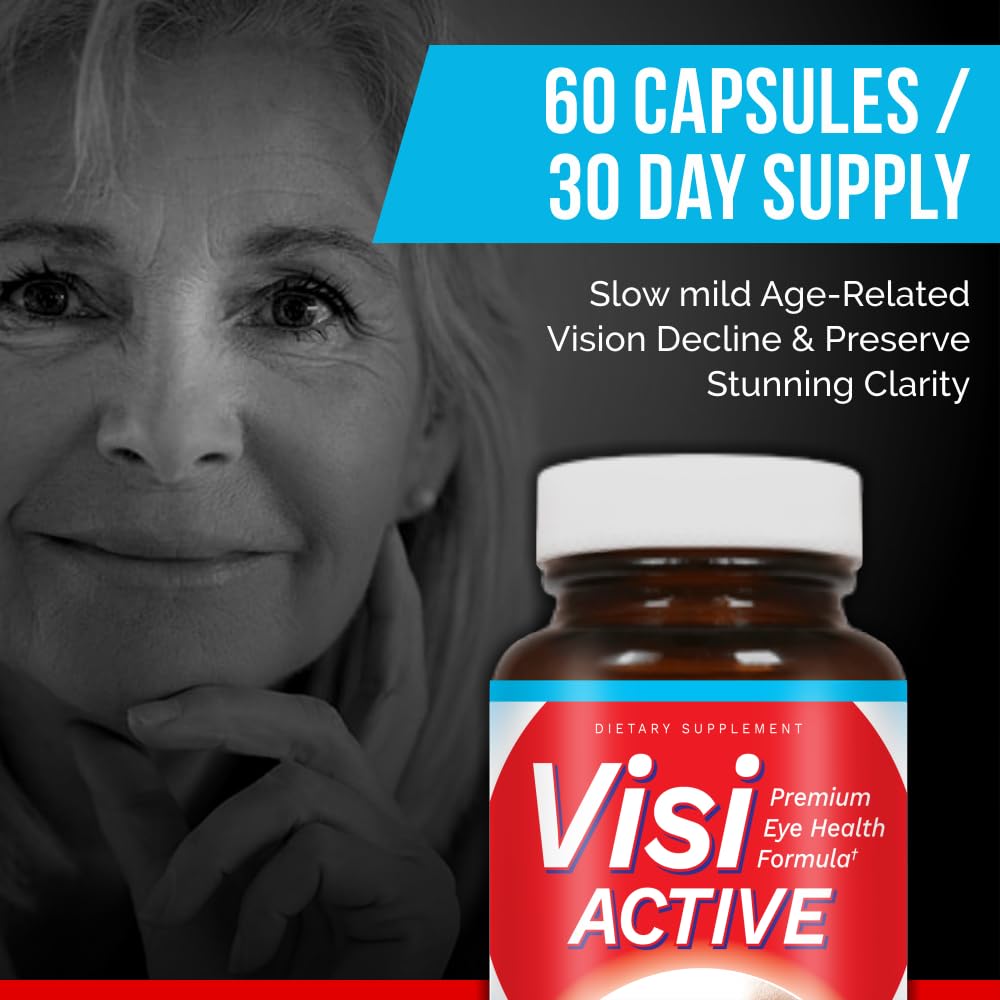 VisiActive Vision Support Supplement - 180 Capsules - image 2