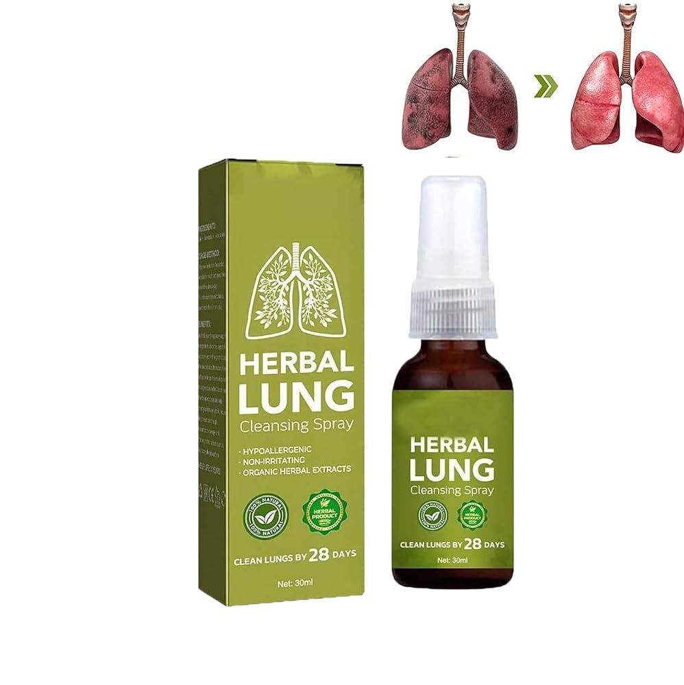 KRRHUEO Breathdetox Herbal Lung Cleansing Spray