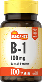 Sundance Vitamin B-1 100 mg - 100 Tablets