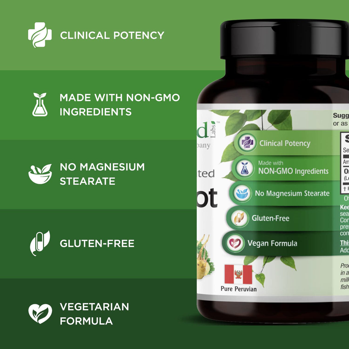 Emerald Laboratories Maca Root Hormonal Balance Support - 60 Vegetable Capsules - image 4