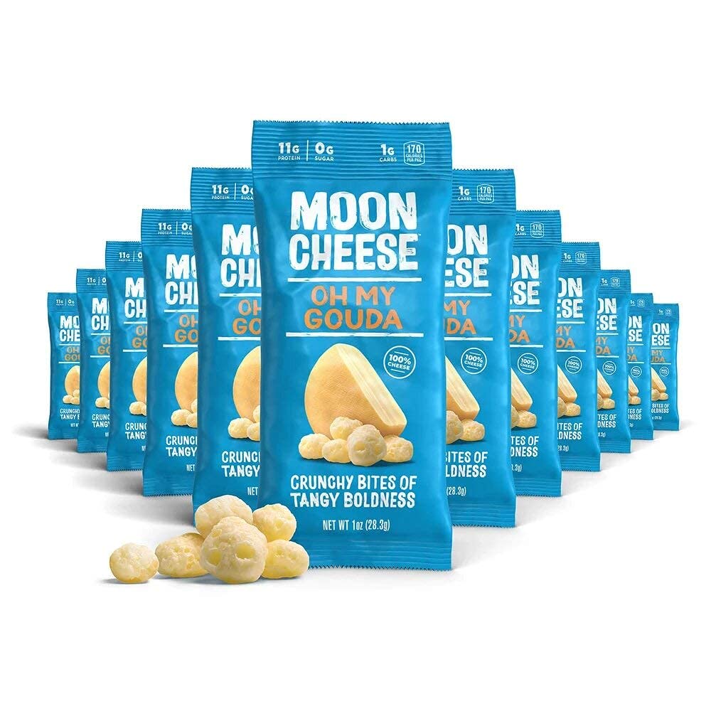 Moon Cheese Oh My Gouda Cheese Bites - 12 Pack