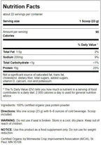 Swanson Certified Organic Pea Protein Powder - 1.1 lb - image 2