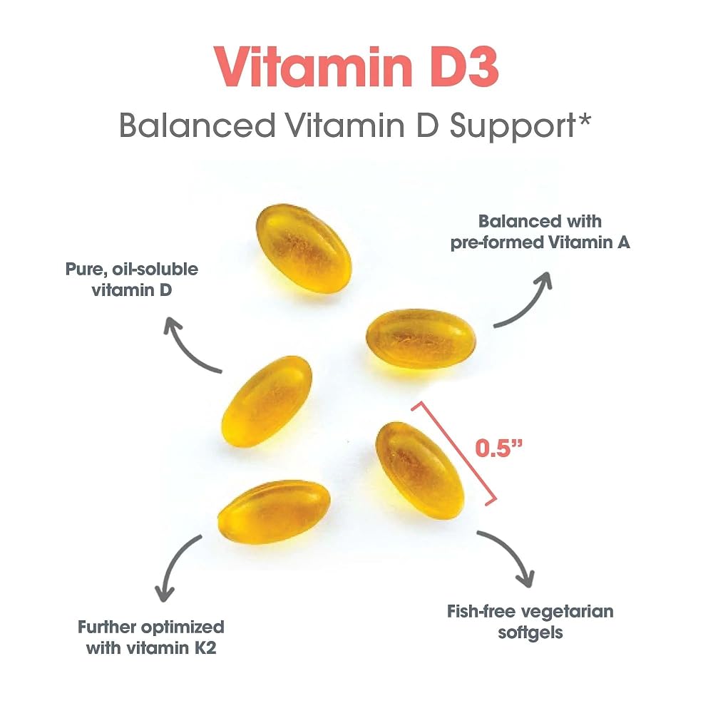 Allergy Research Group Vitamin D3 Complete - 60 Softgels - image 4