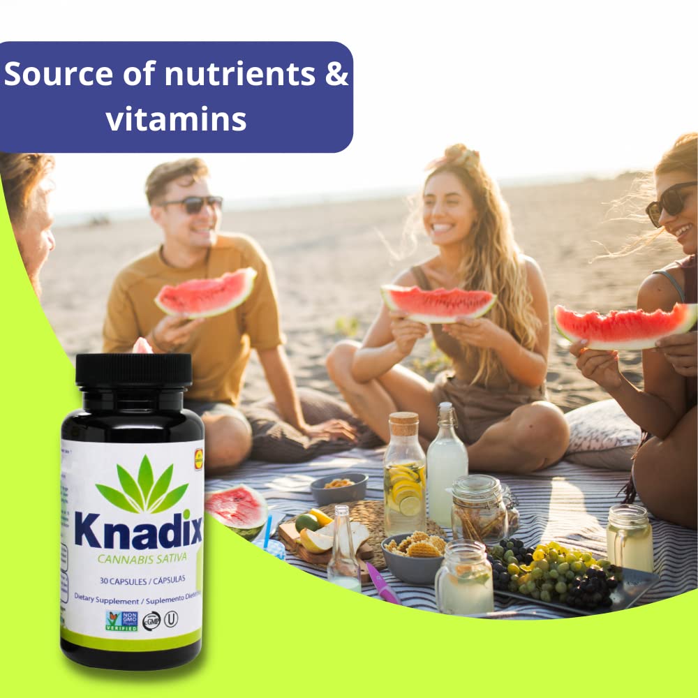 Knadix Hemp Oil Supplement - 90 Capsules - image 7