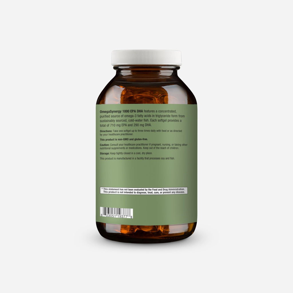 HormoneSynergy OmegaSynergy EPA-DHA 1000 mg Omega-3 - 120 Softgels - image 2