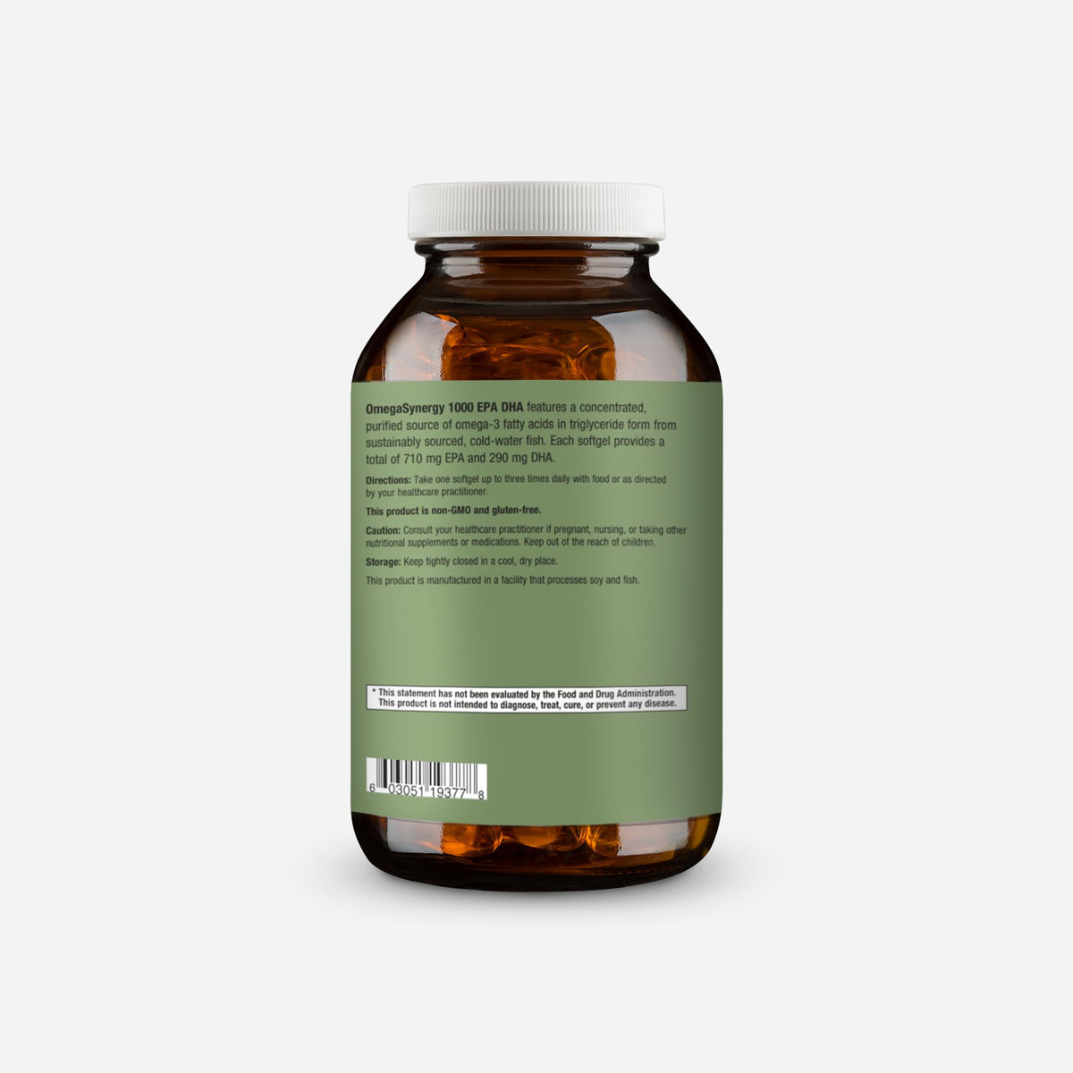 HormoneSynergy OmegaSynergy EPA-DHA 1000 mg Omega-3 - 120 Softgels - image 2